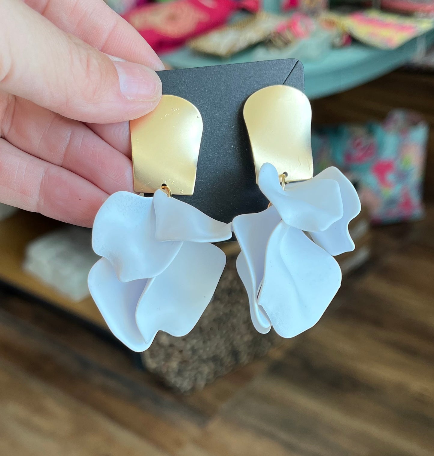 Flower Petal Earrings
