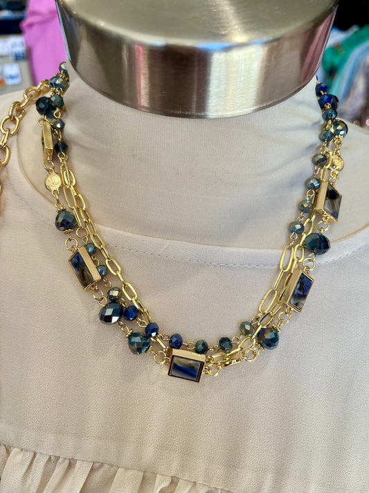 JM Triple Layer Necklace