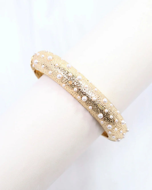 Danice Textured Gold Bracelets