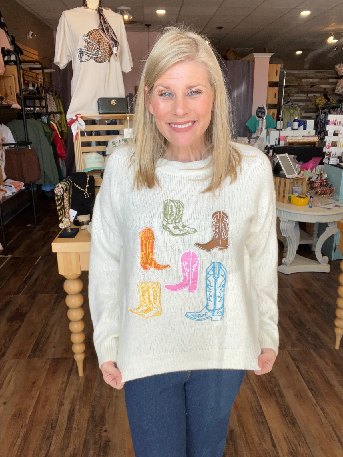 Boots Sweater