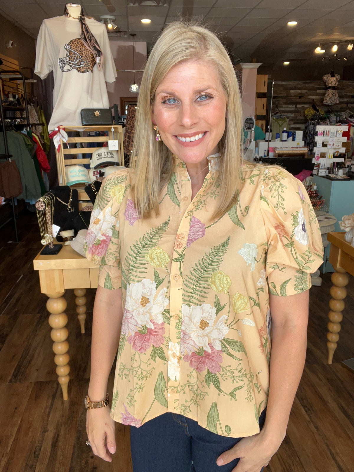 Vanilla & Flowers Blouse