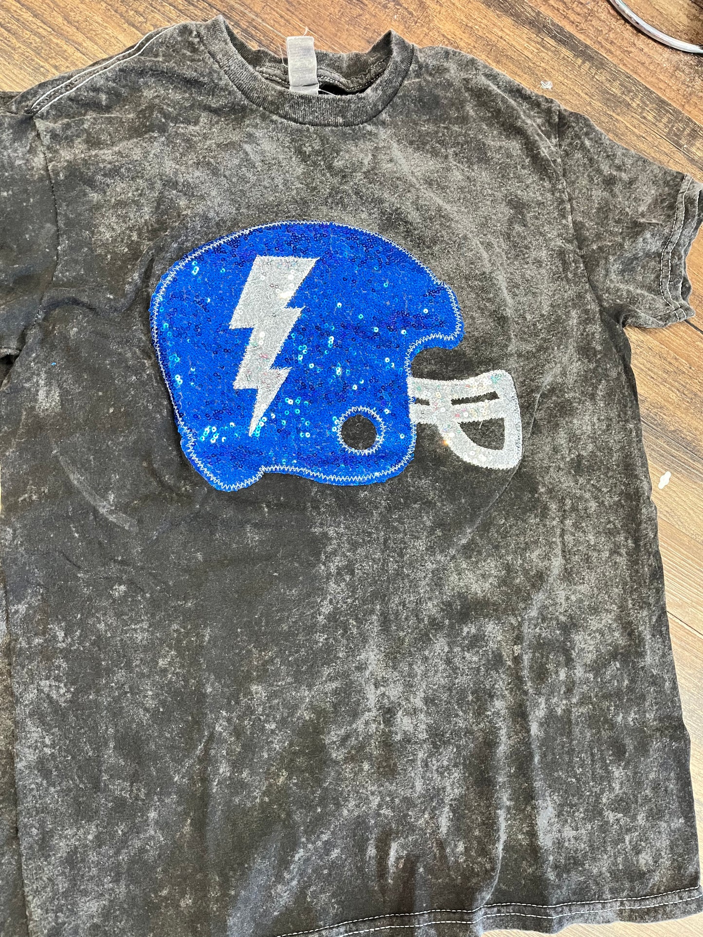 Sequin Helmet Tee