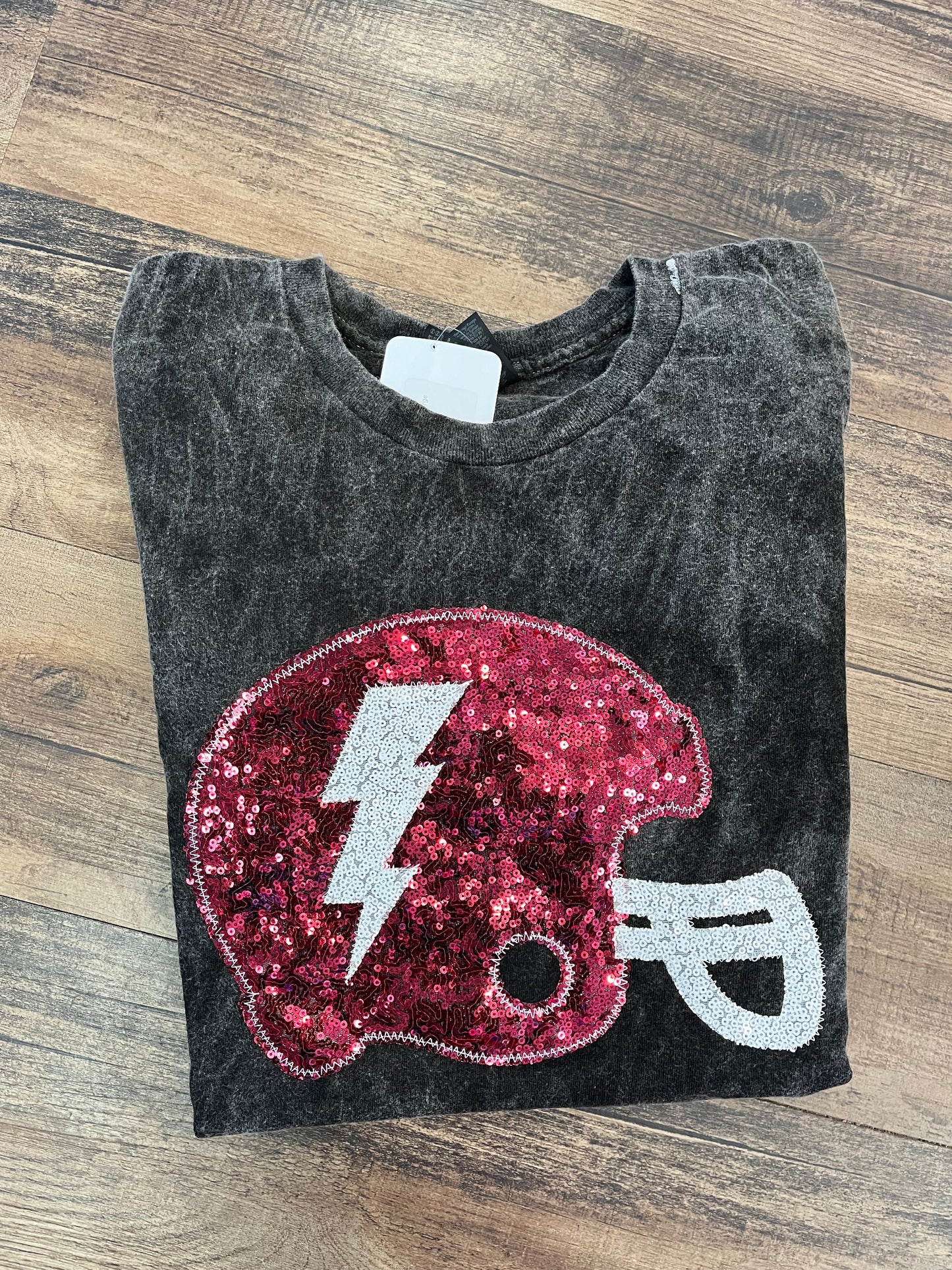 Sequin Helmet Tee