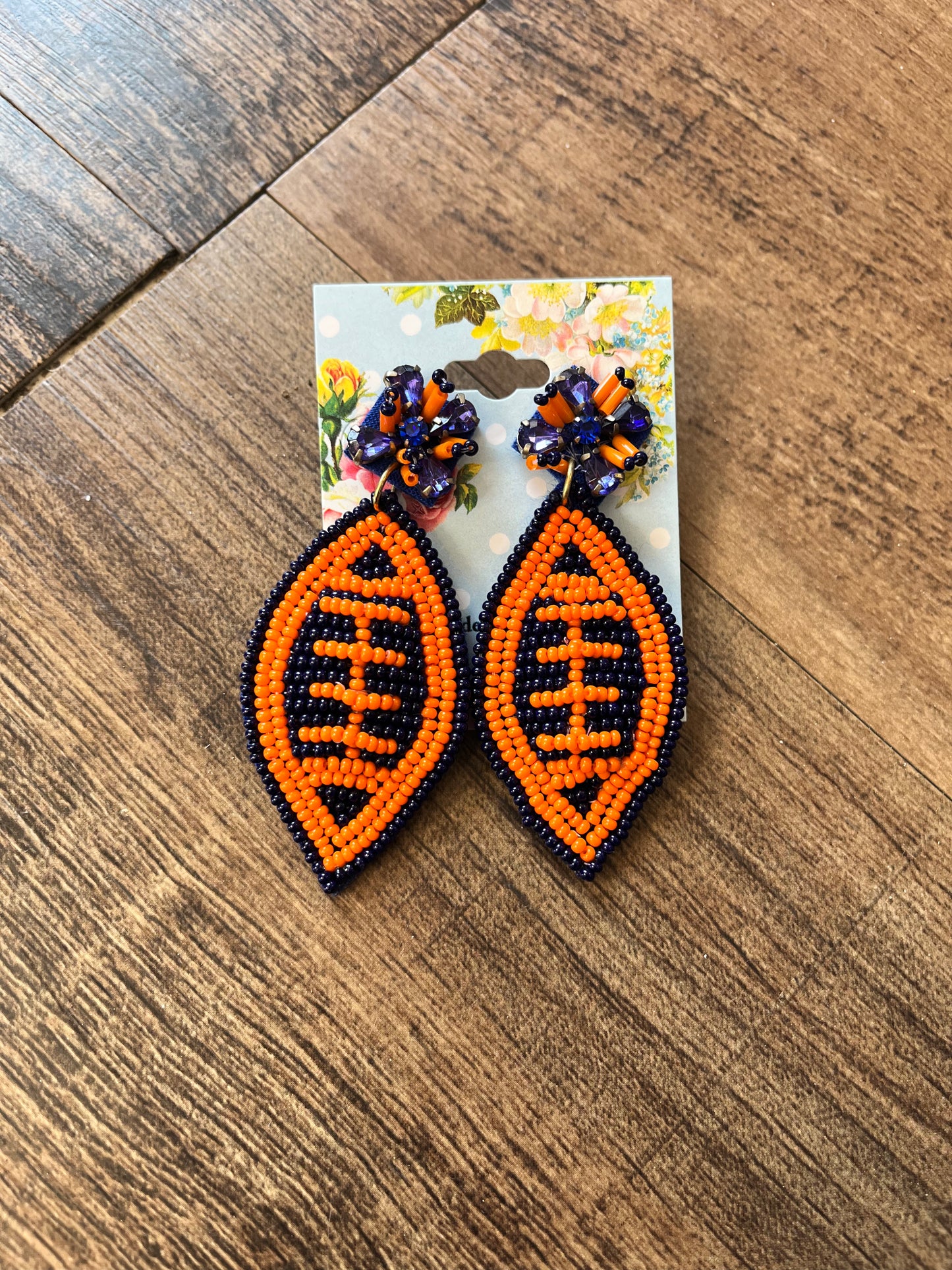 Football Earrings