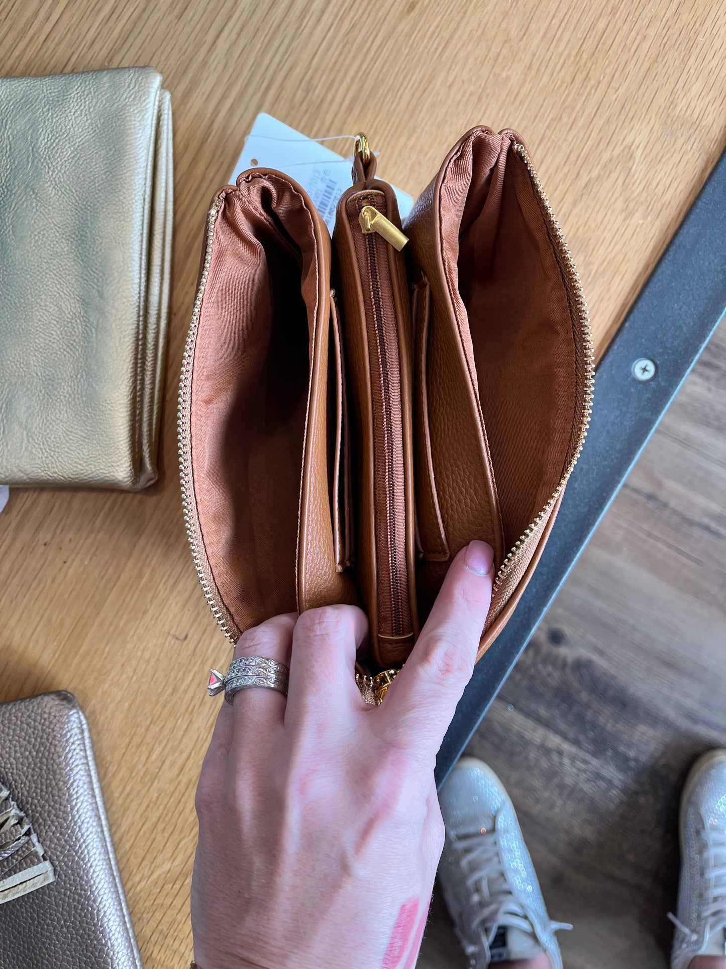 Expanding Clutch Bag