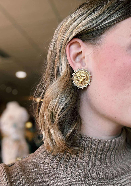 Coin Earrings