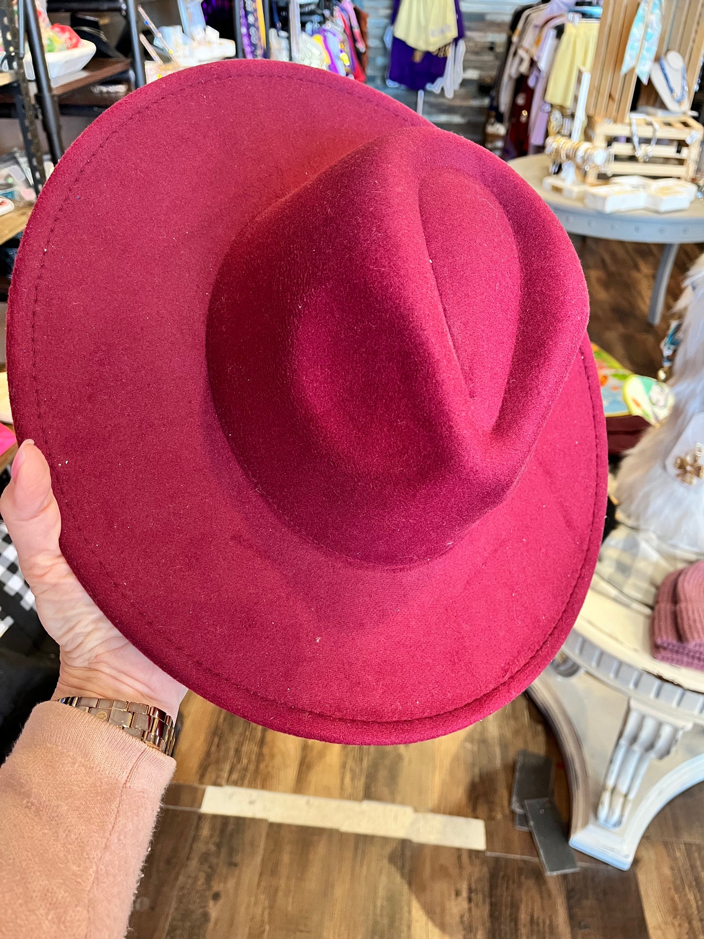Solid Felt Hat