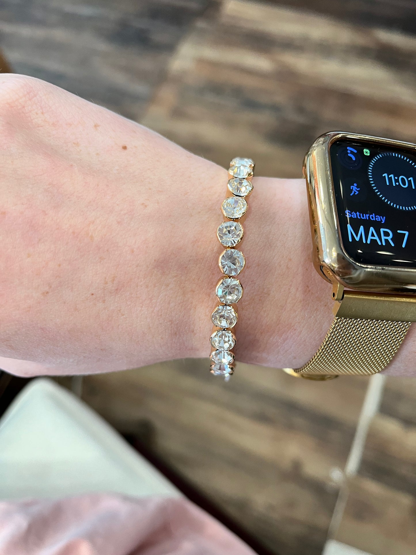 JM 18K Gold Plated Bracelets