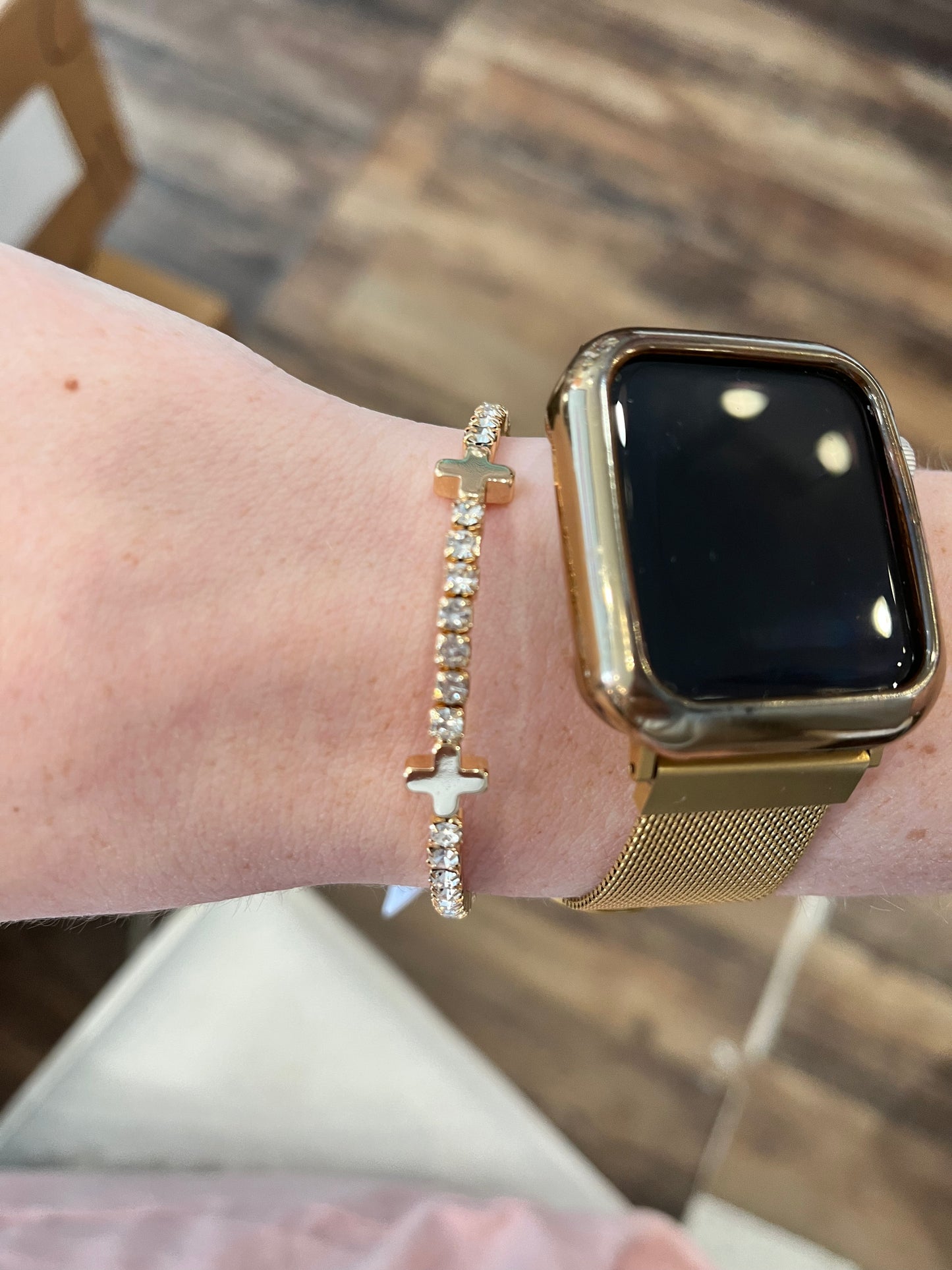 JM 18K Gold Plated Bracelets