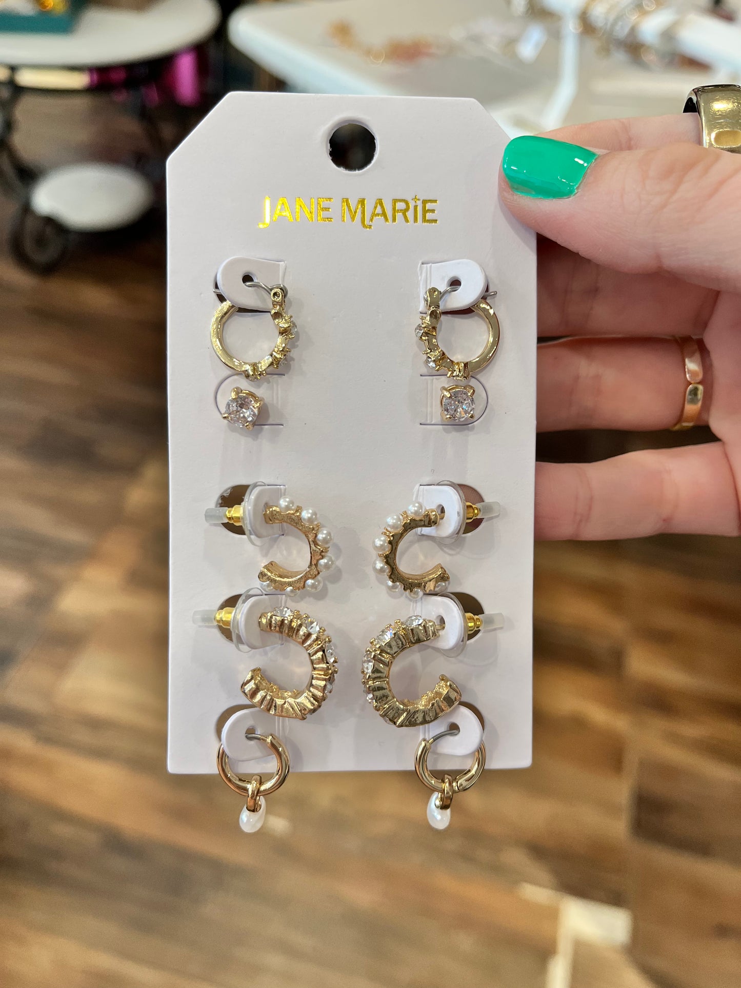 JM Earring Set of 5