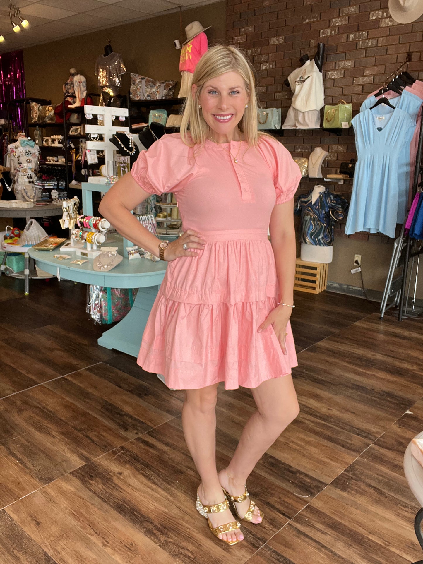 Henley Mini Dress