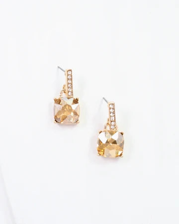 Jonell CZ Stone Earring Champagne