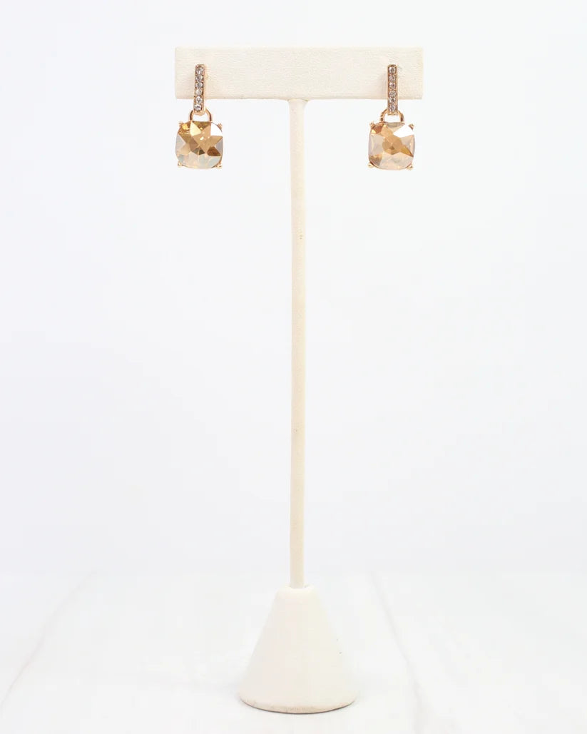 Jonell CZ Stone Earring Champagne
