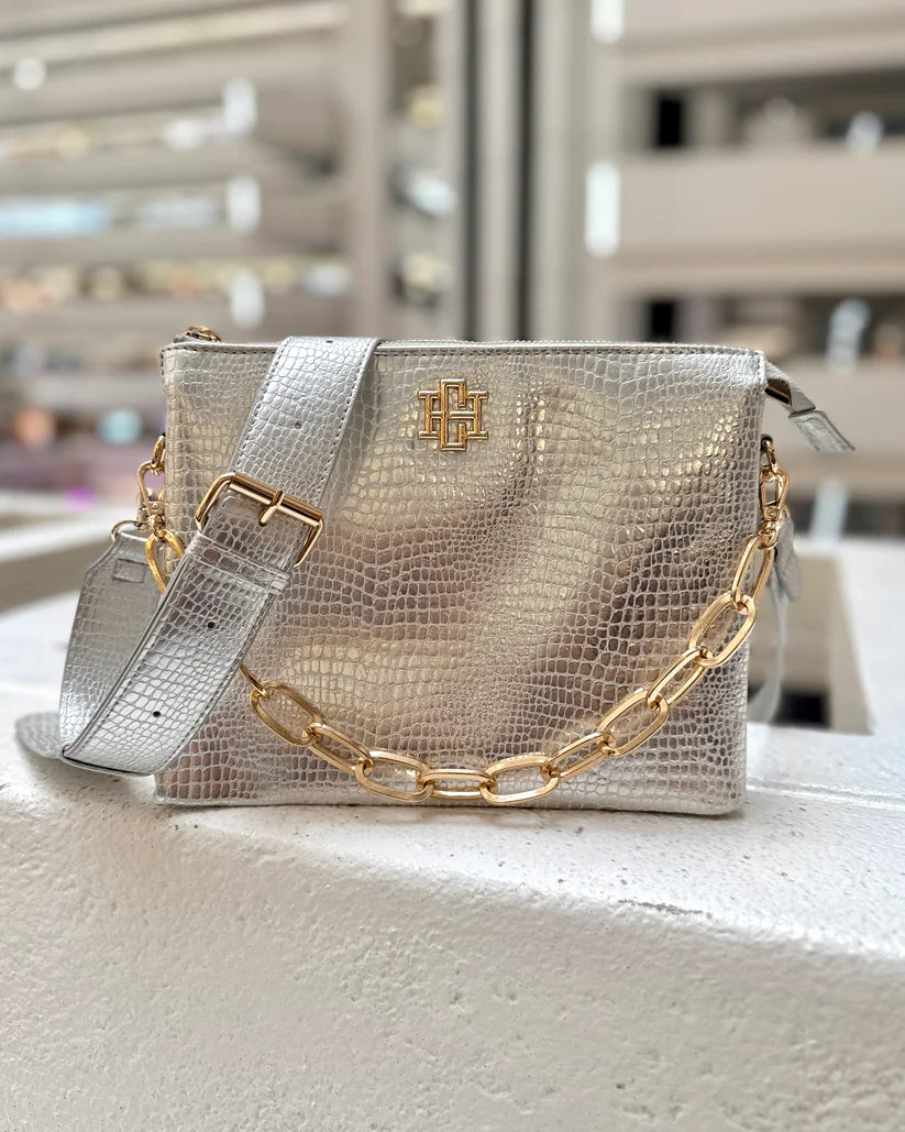 Ariana Crossbody Silver EC