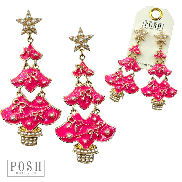 PP Christmas Earrings