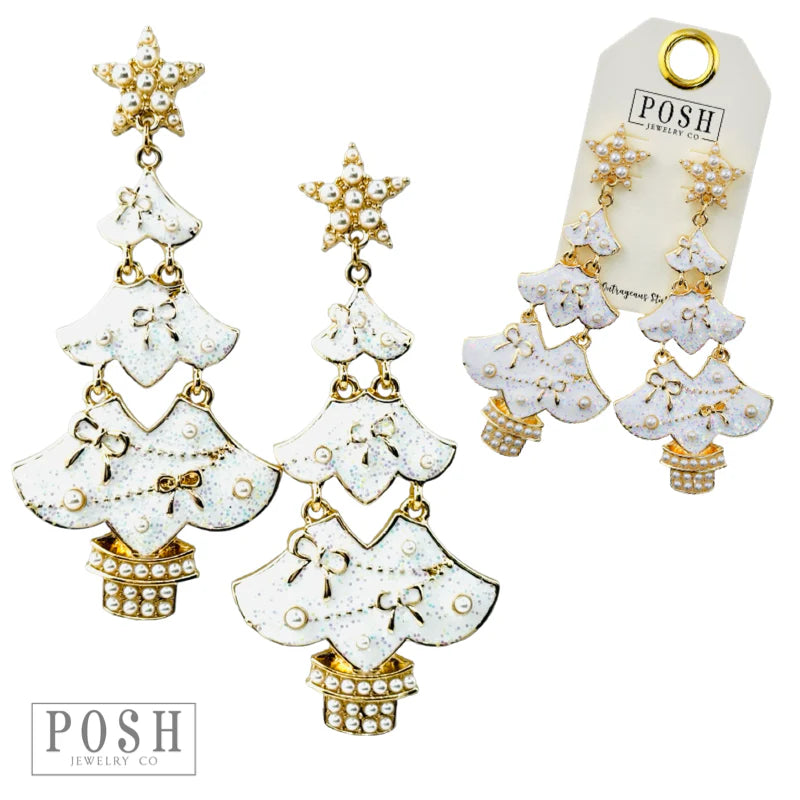 PP Christmas Earrings