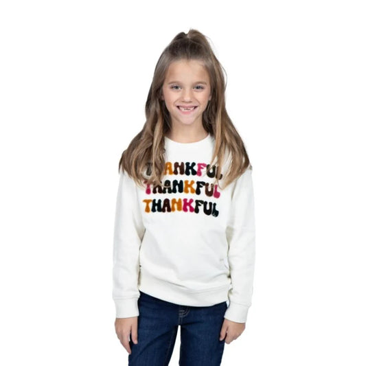 Thankful Velvet Letter Shirt