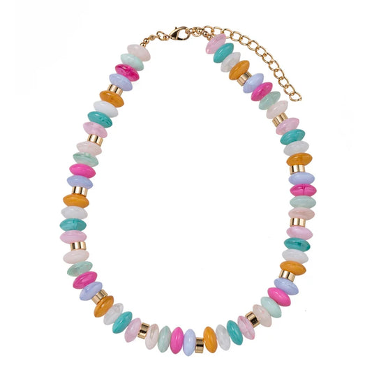Rondelle Beaded Necklace