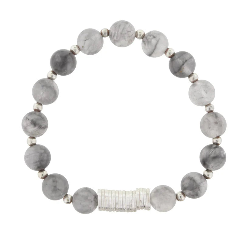 JM Natural Stone Stretch Bracelets