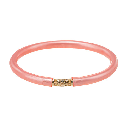 Metallic Tube Bangle Bracelet