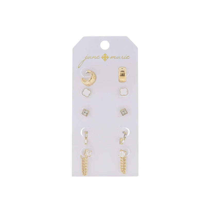 JM Earring Set of 5