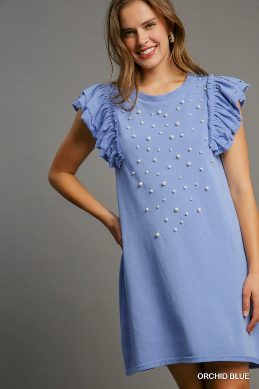 Pearls & Ruffles Dress