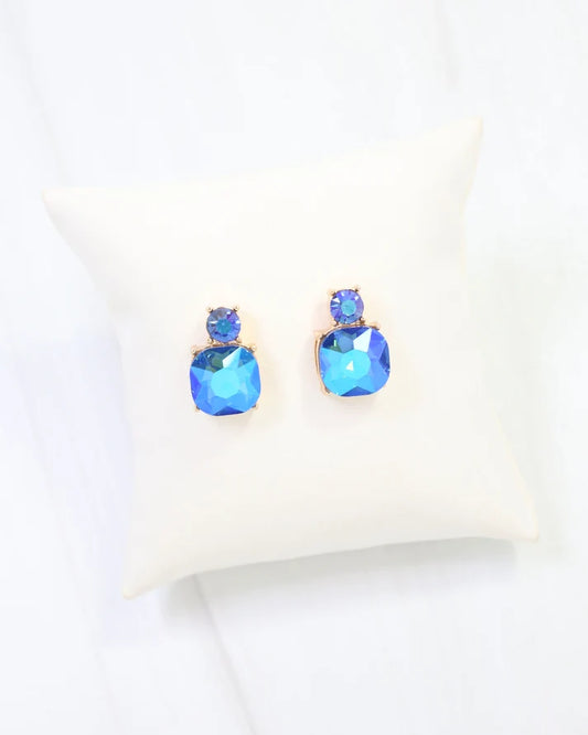 Roxanne Rhinestone Post Earring