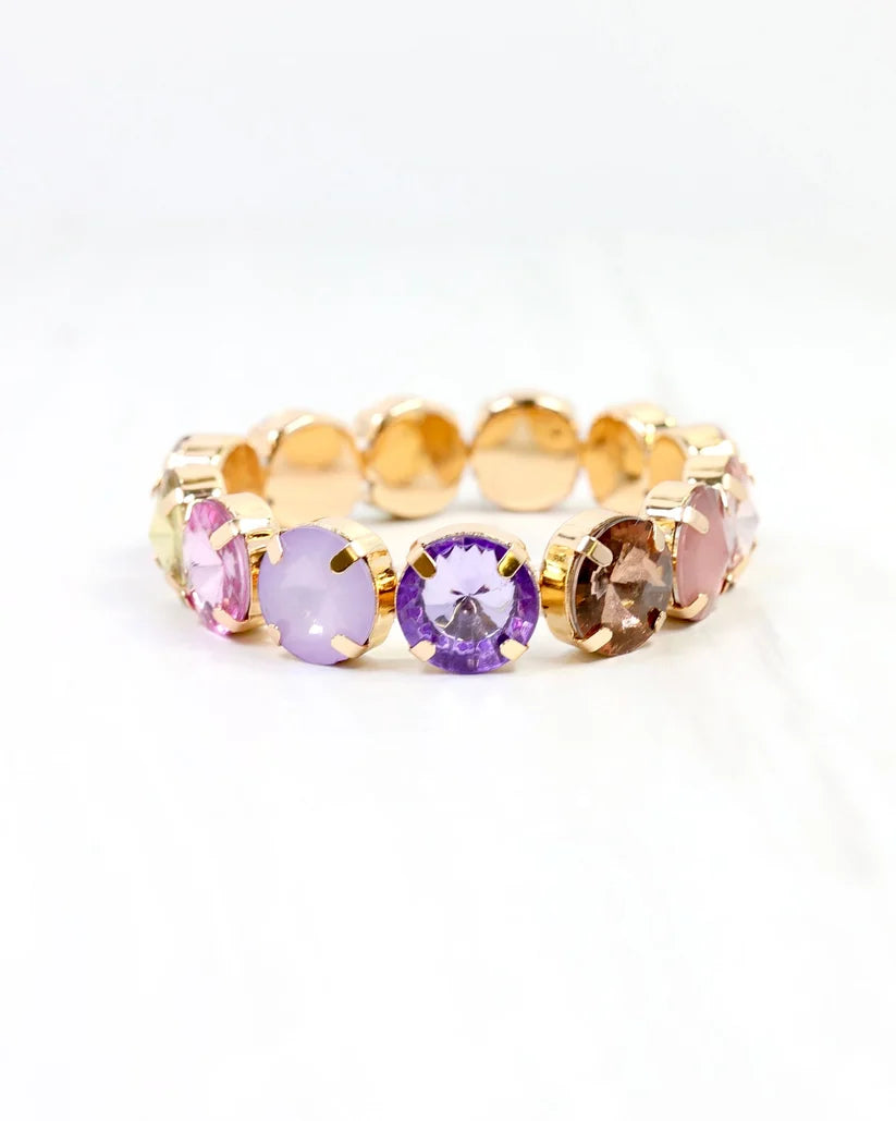 Shalimar Rhinestone Stretch Bracelet Light Multi