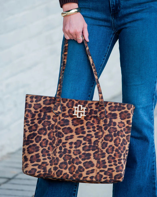Heath Tote Bag Spotted Saddle