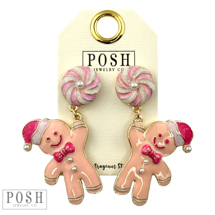 PP Christmas Earrings