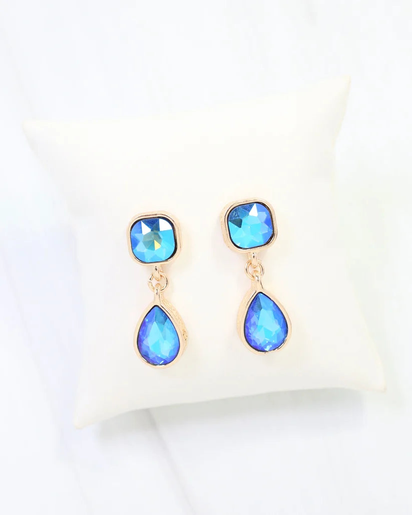 Roxanne Rhinestone Drop Earring