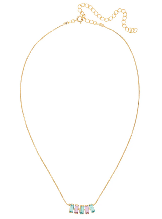 Crown Tennis Necklace
