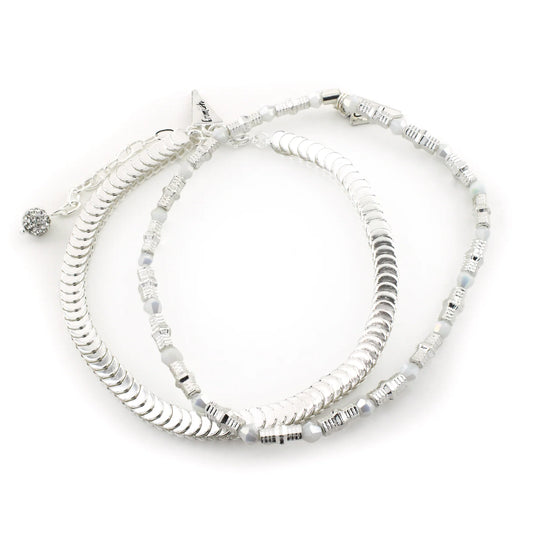 Sea & Sand Silver Erimish Anklet