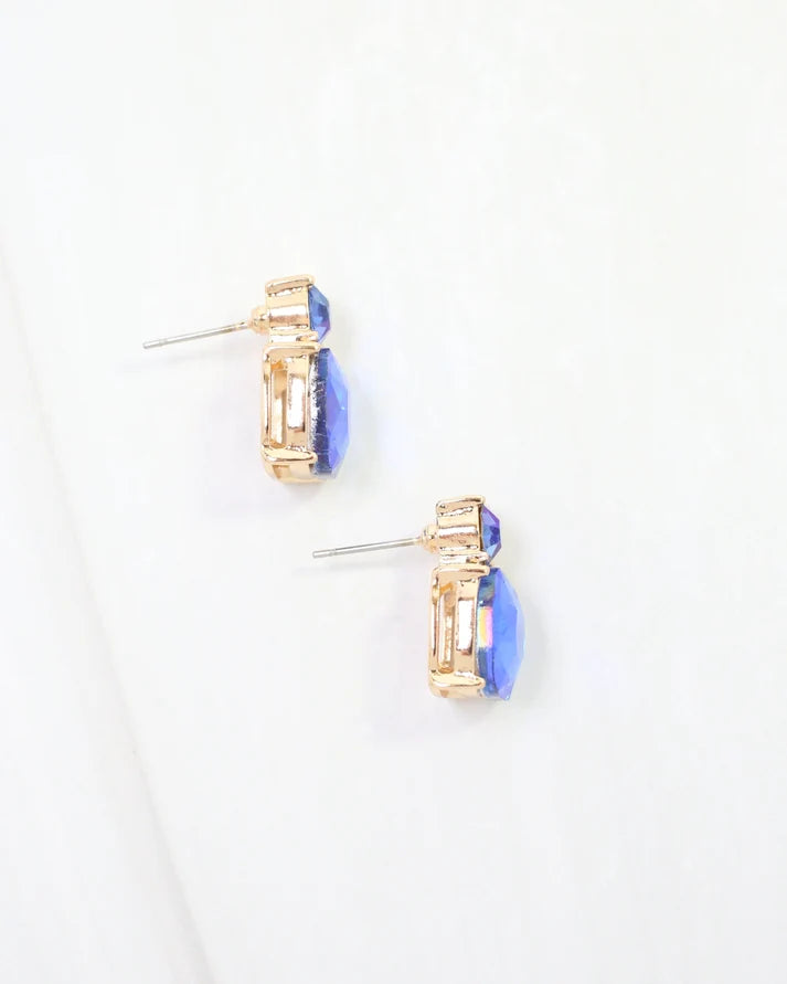 Roxanne Rhinestone Post Earring