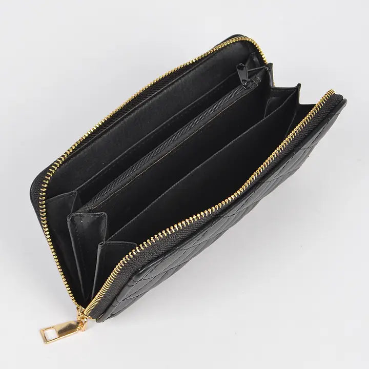 Pearl Chain Crossbody Wallet