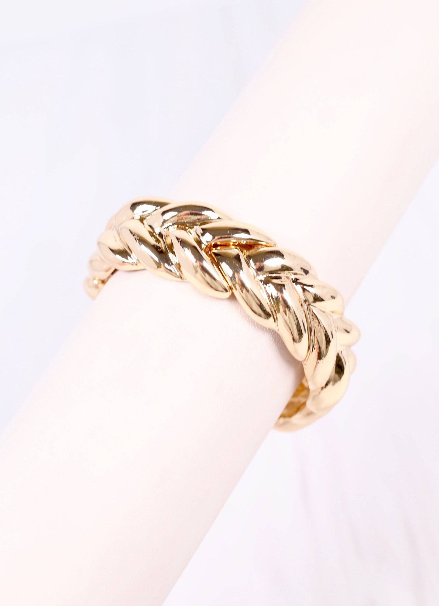 Caroline Hill - Buddy Stretch Bracelet GOLD