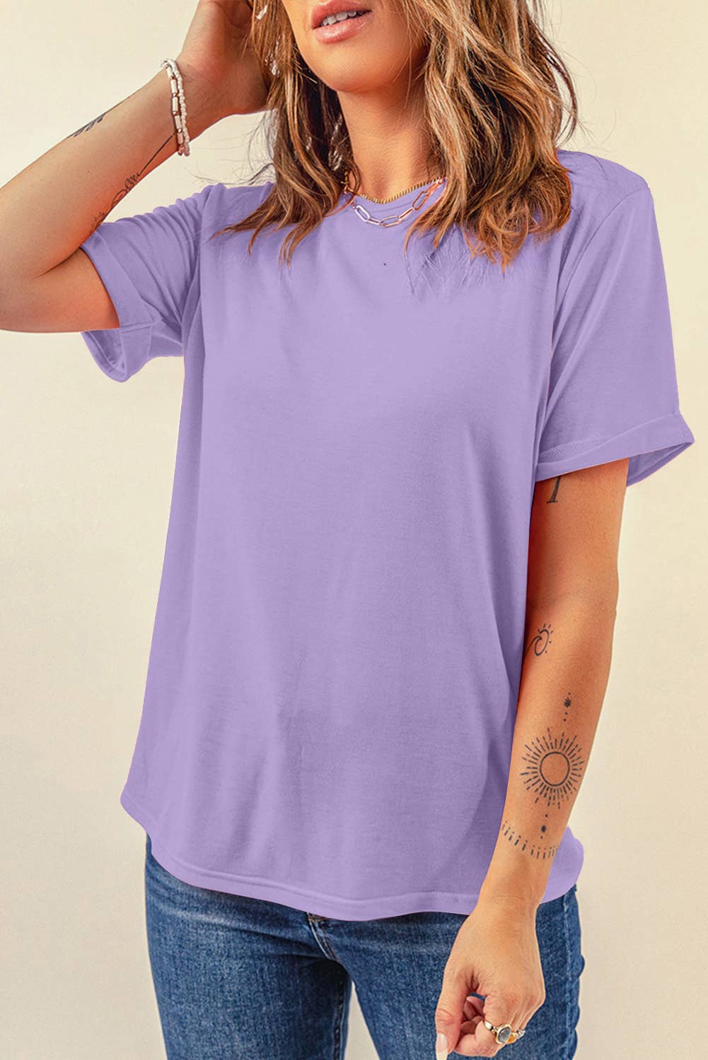 Crew Neck Tee