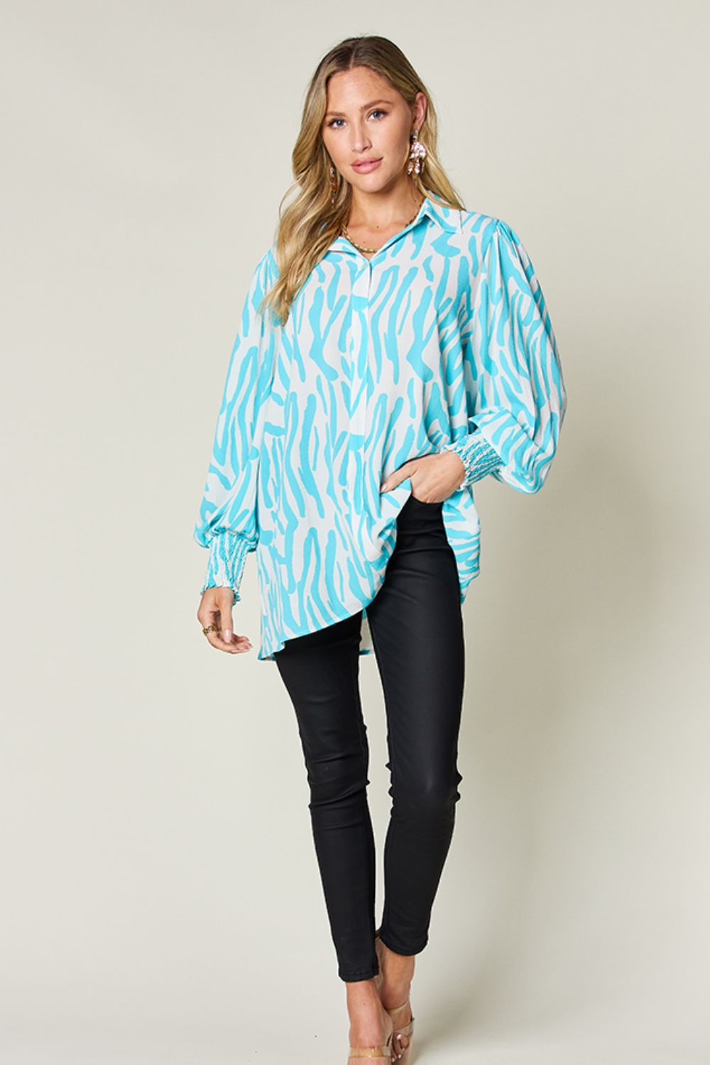 Classy Game Day Blouse