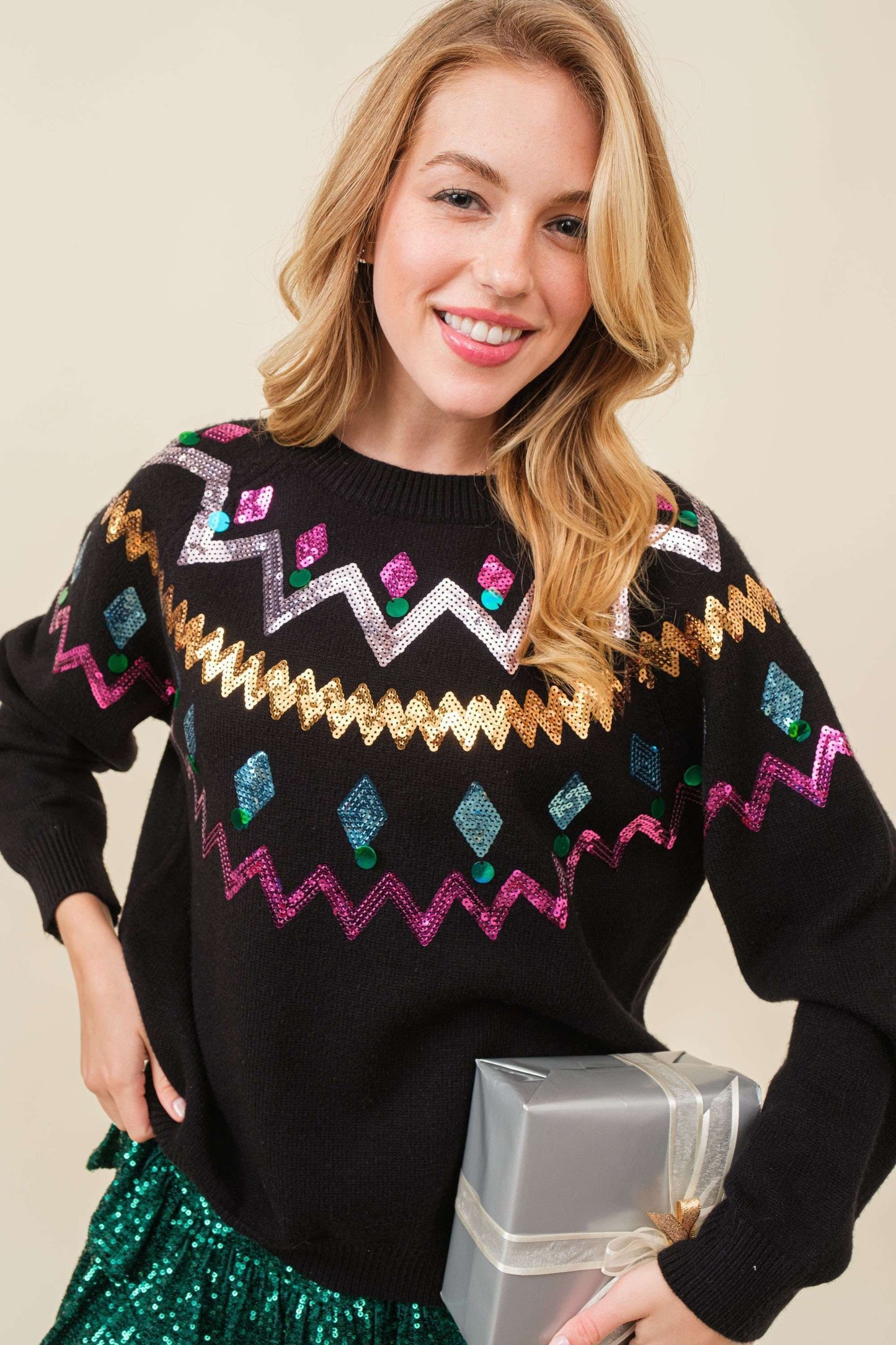 Christmas Sparkle Sweater