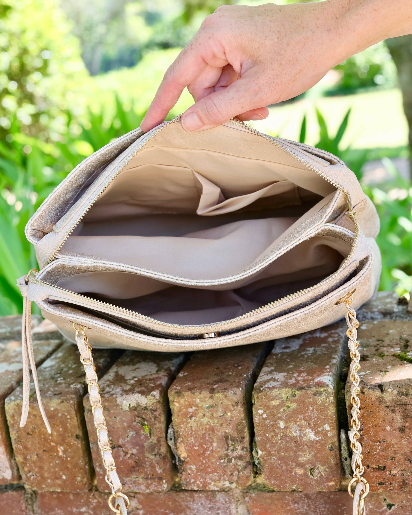Teegan Tote Cream