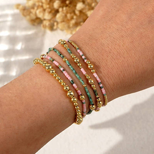 Natural Stone Bracelet Set