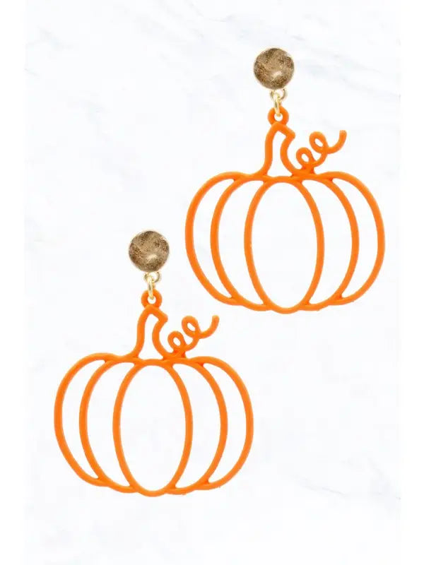 Pumpkin Earrings