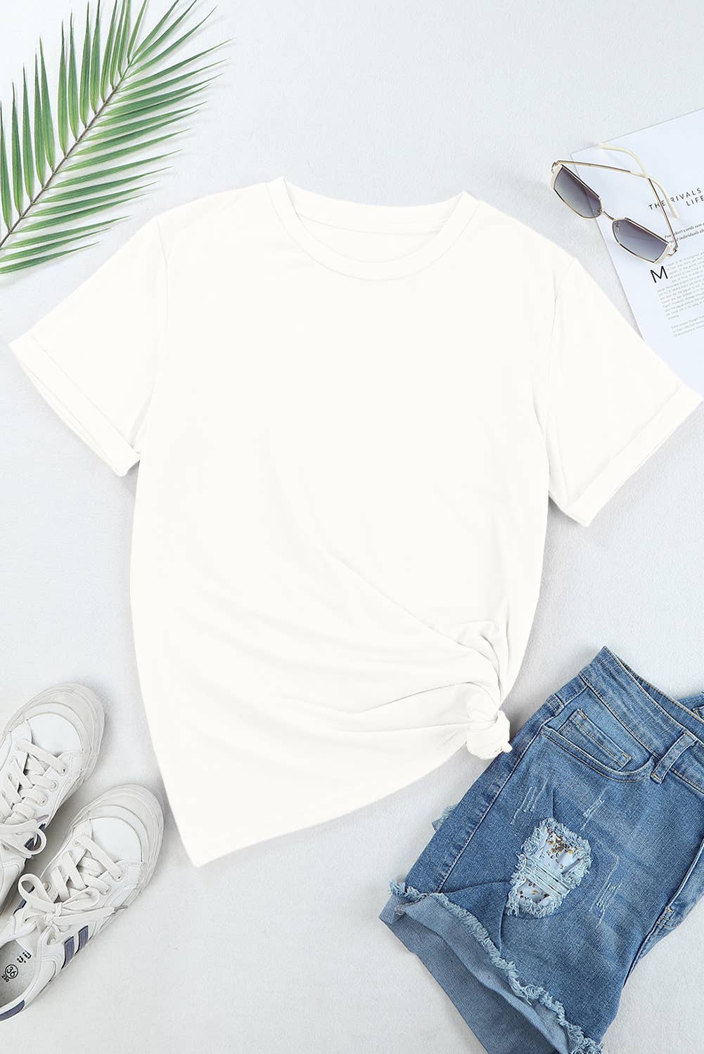 Crew Neck Tee
