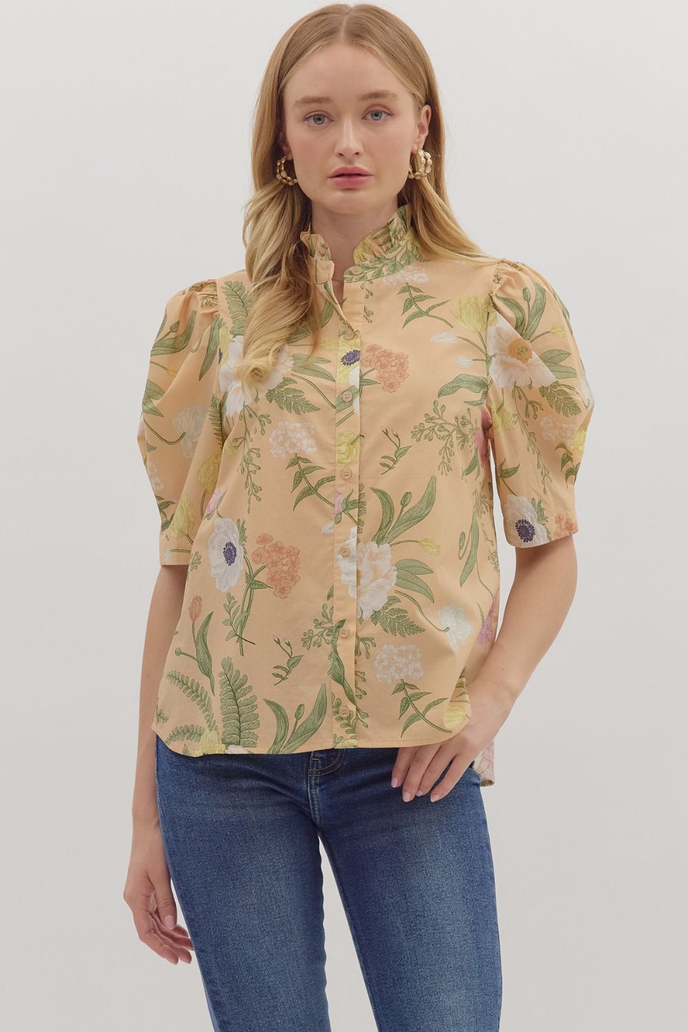 Vanilla & Flowers Blouse
