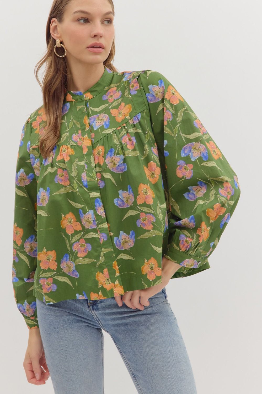 Mossy Garden Blouse