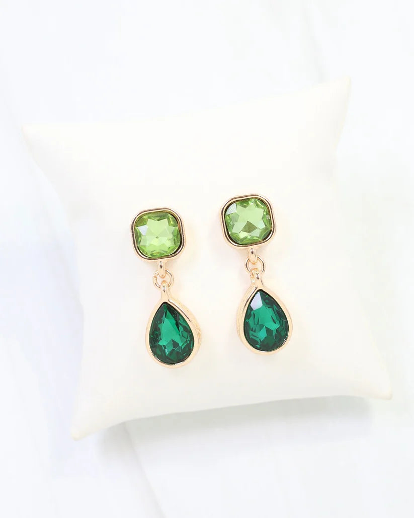 Roxanne Rhinestone Drop Earring