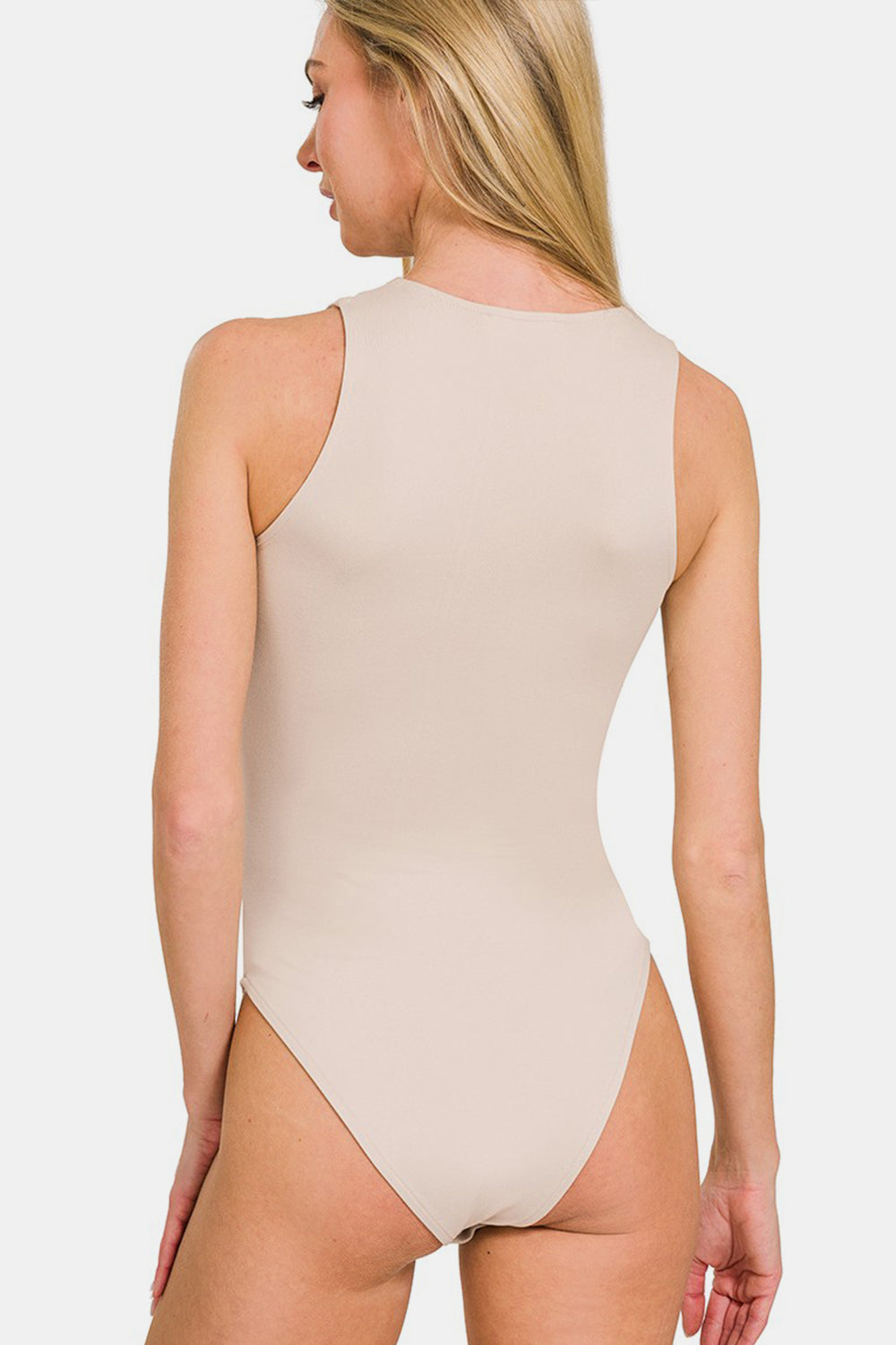 Sleeveless Padded Bodysuit