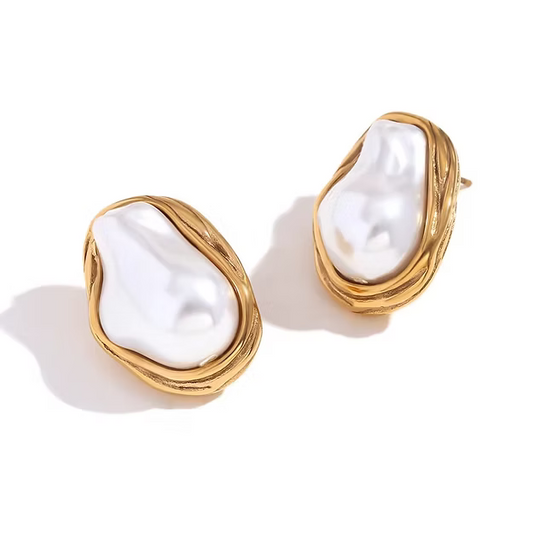 Oyster Pearl Earrings