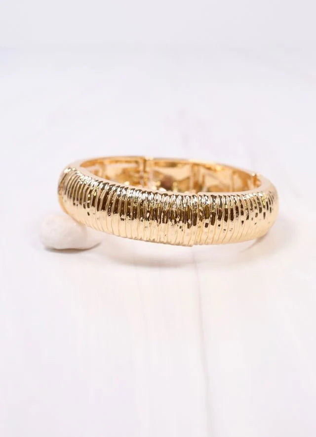 Studded Tortoise Bangle Set
