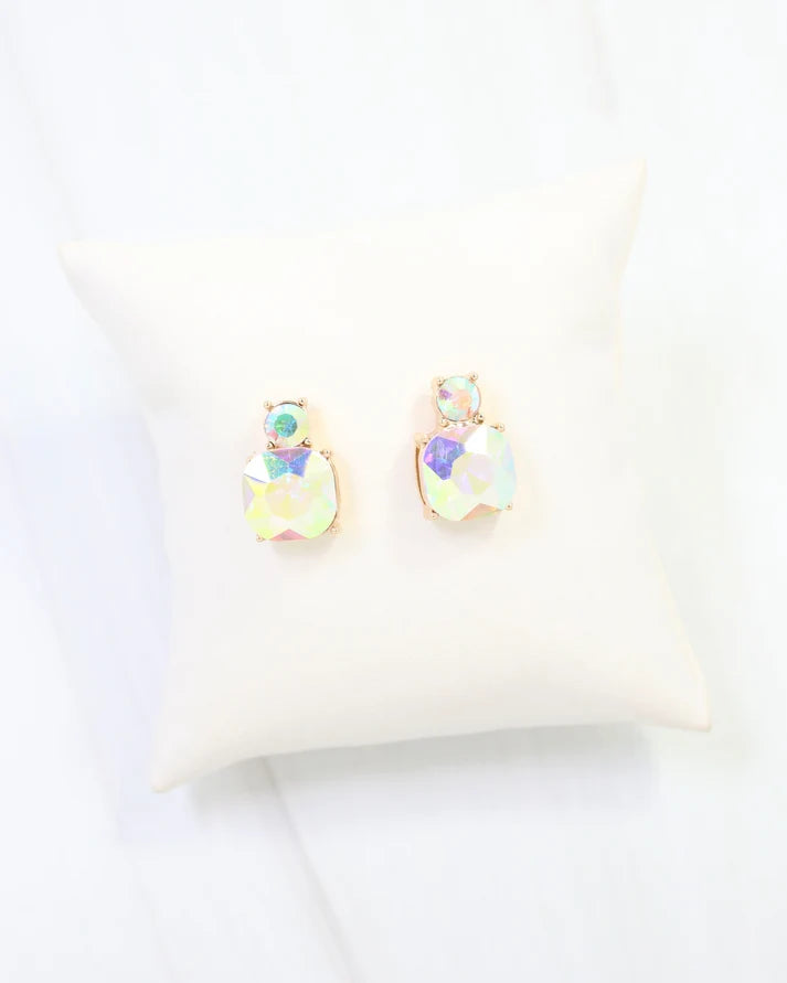 Roxanne Rhinestone Post Earring